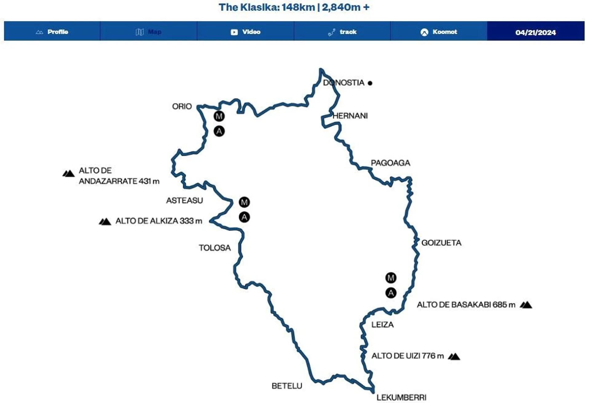 route map