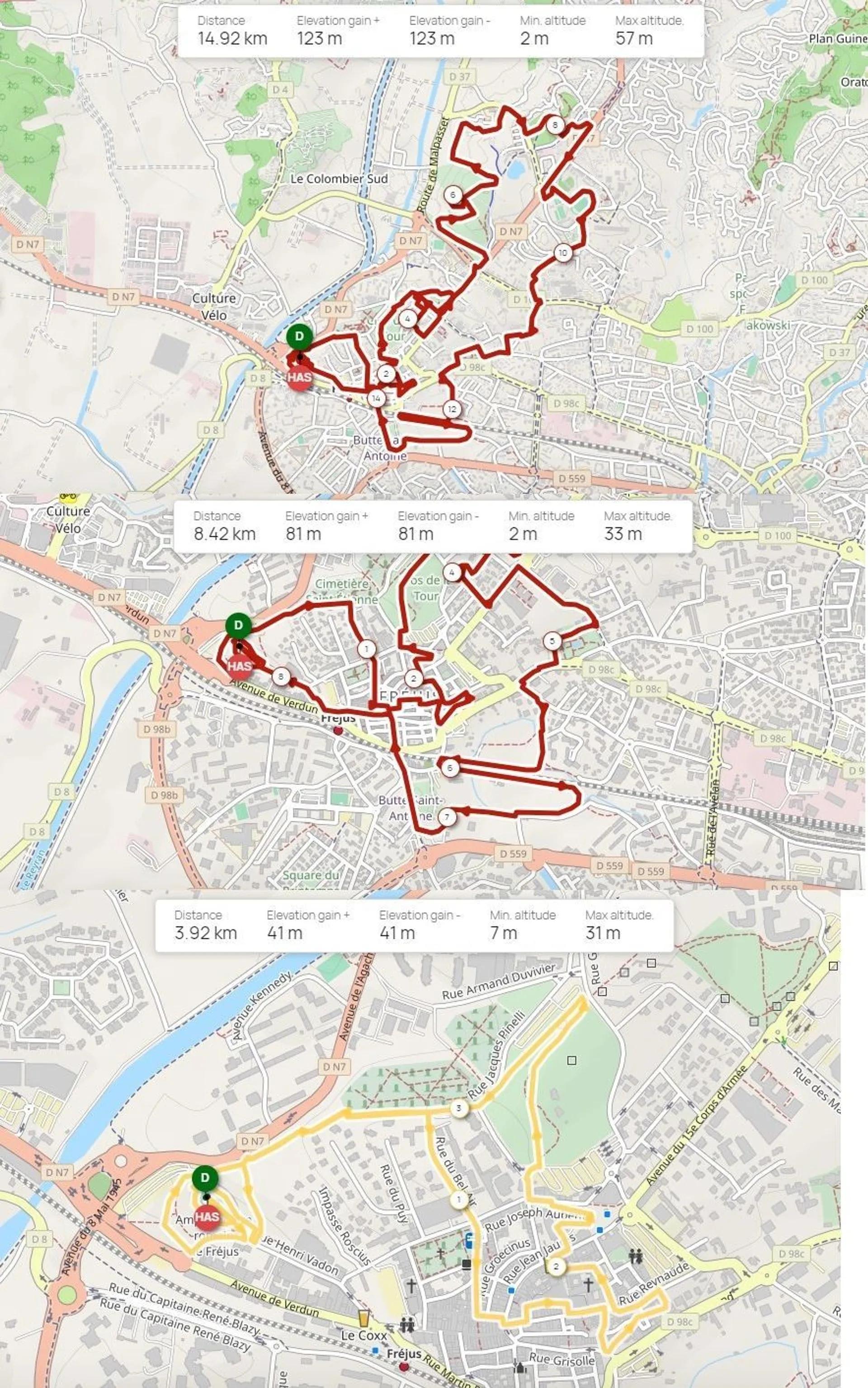 route map