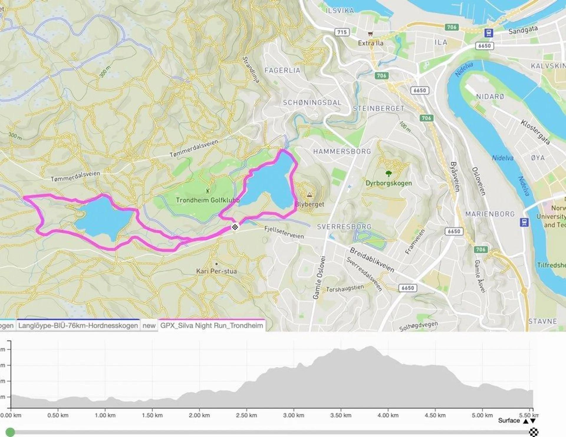 route map