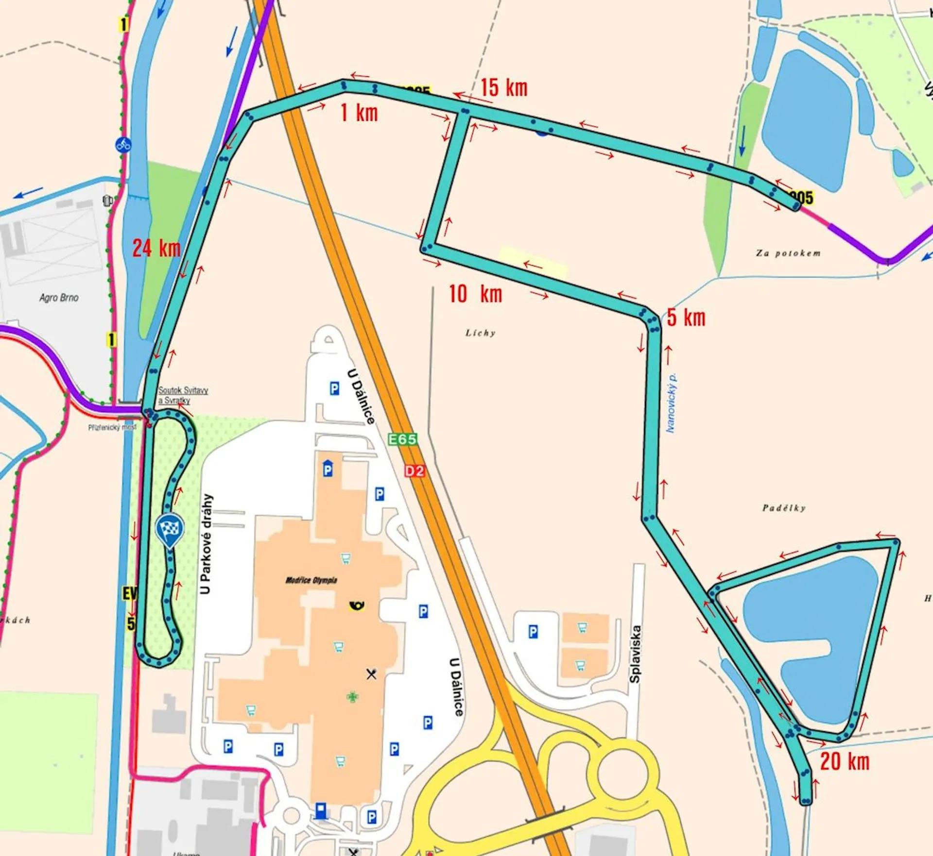 route map