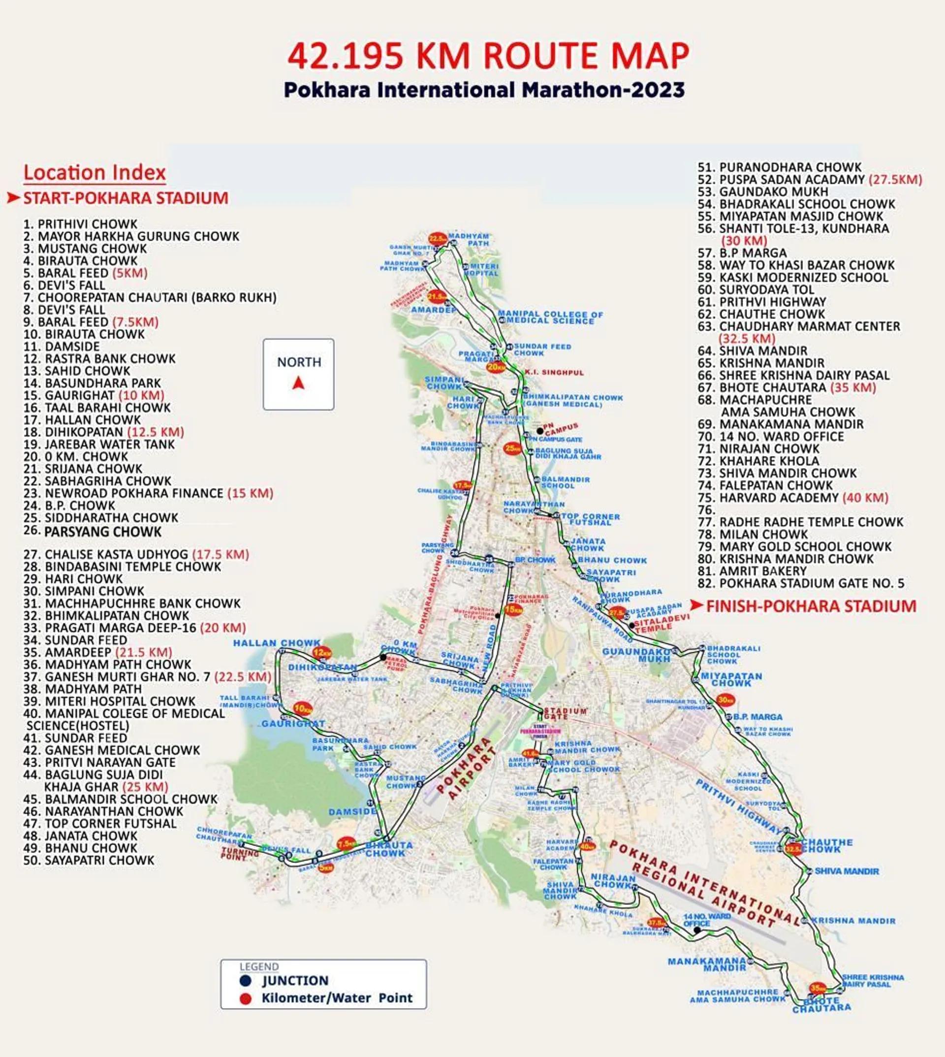 route map