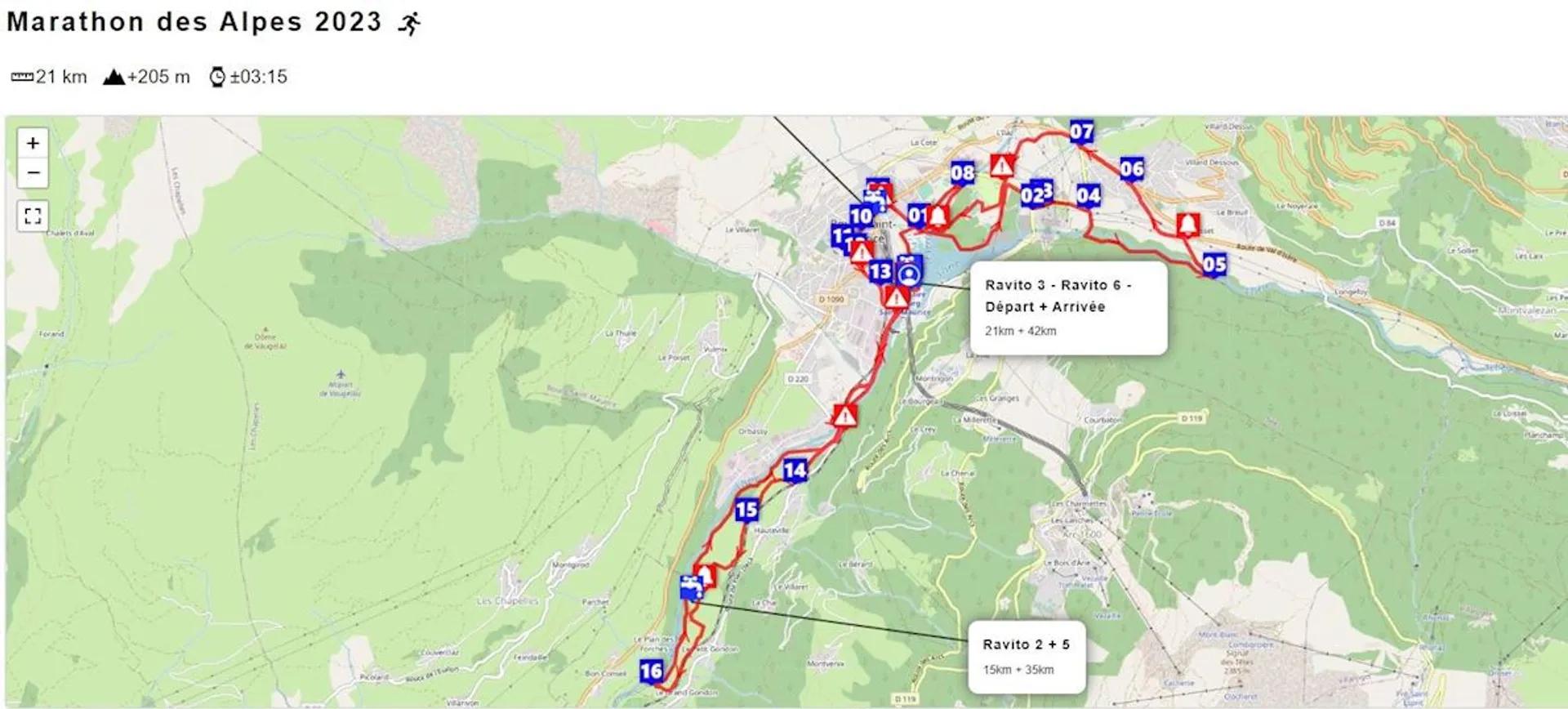 route map