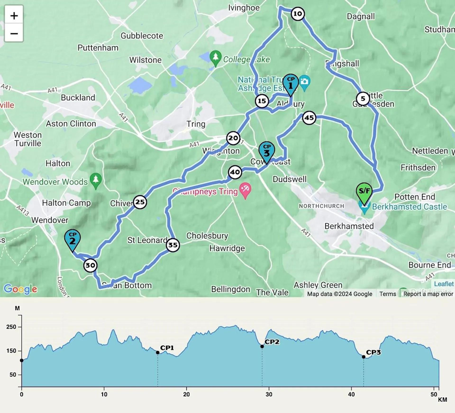 route map