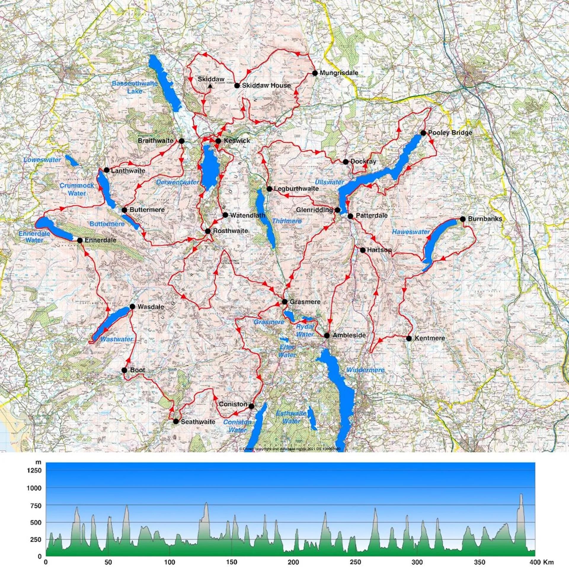 route map