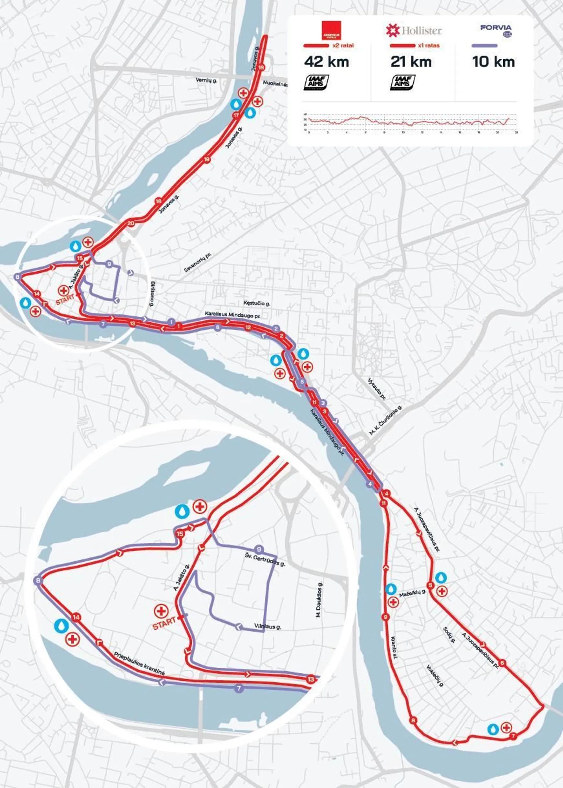 route map