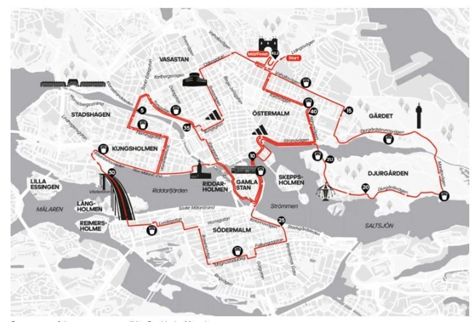 route map