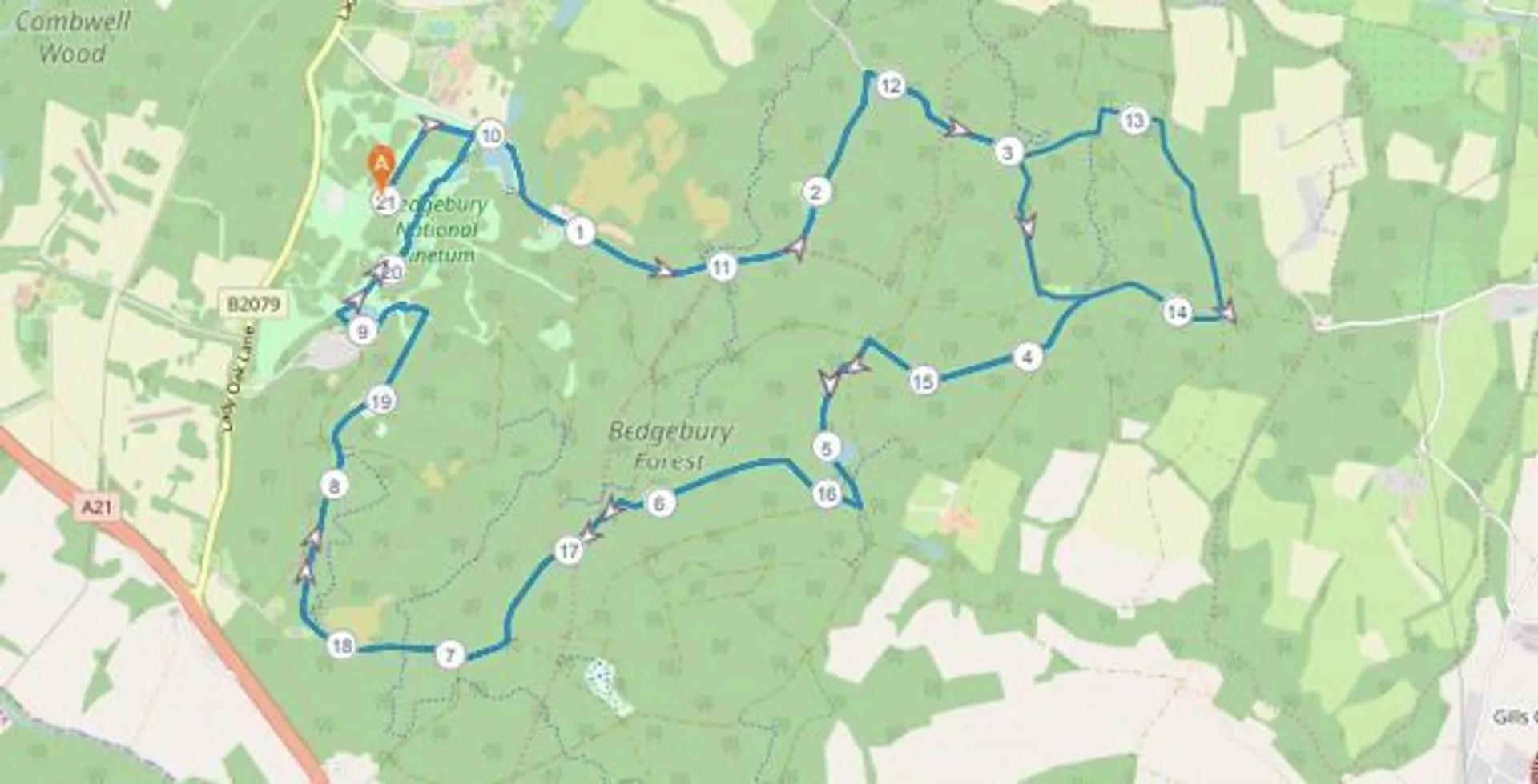 route map