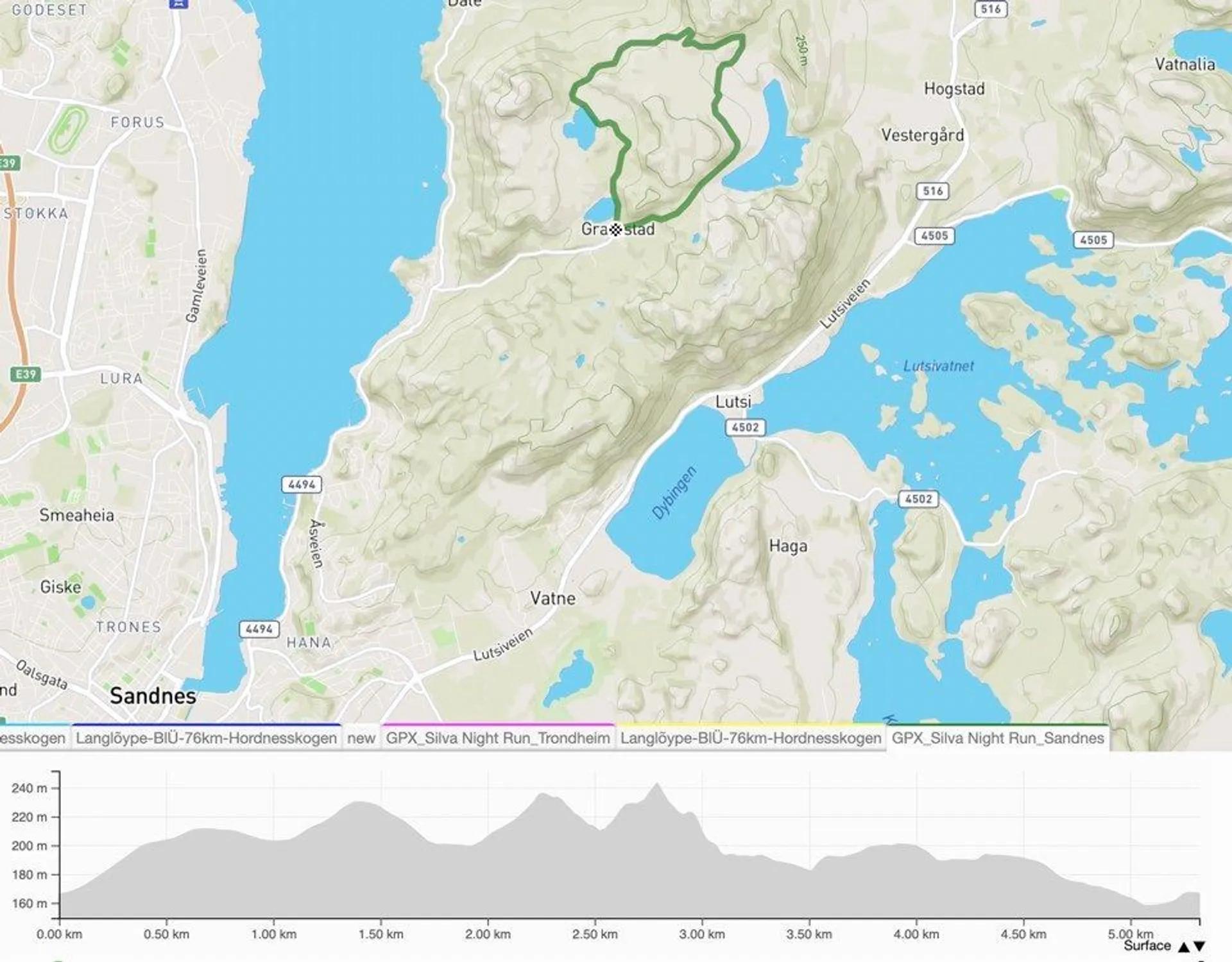 route map