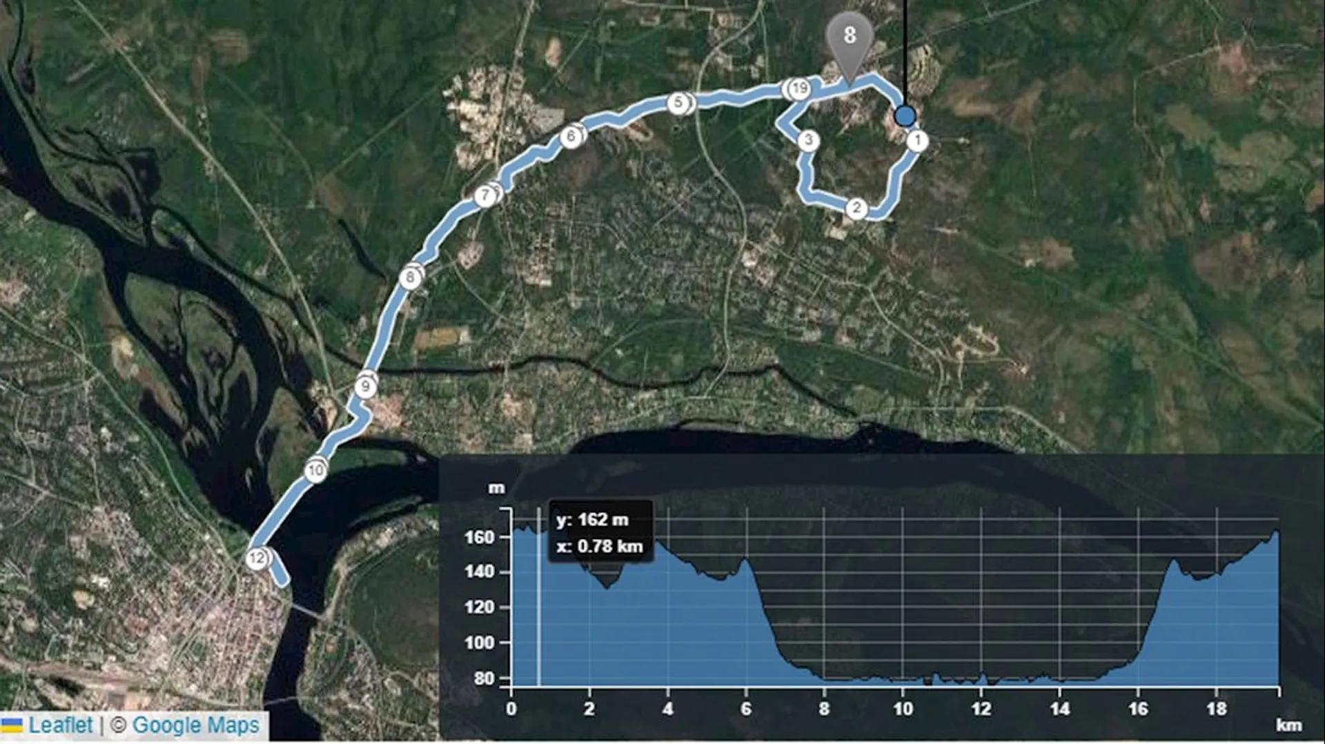 route map