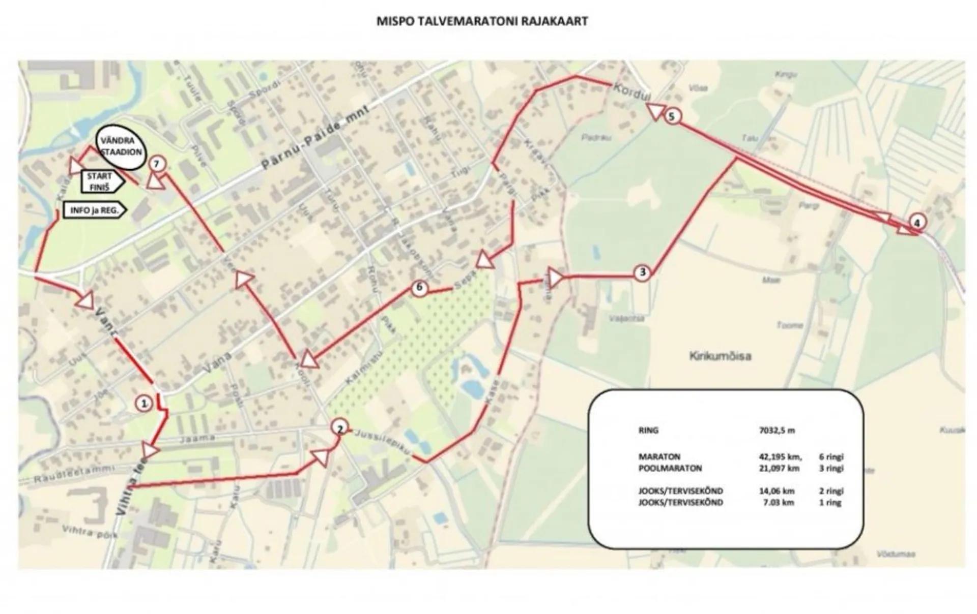 route map