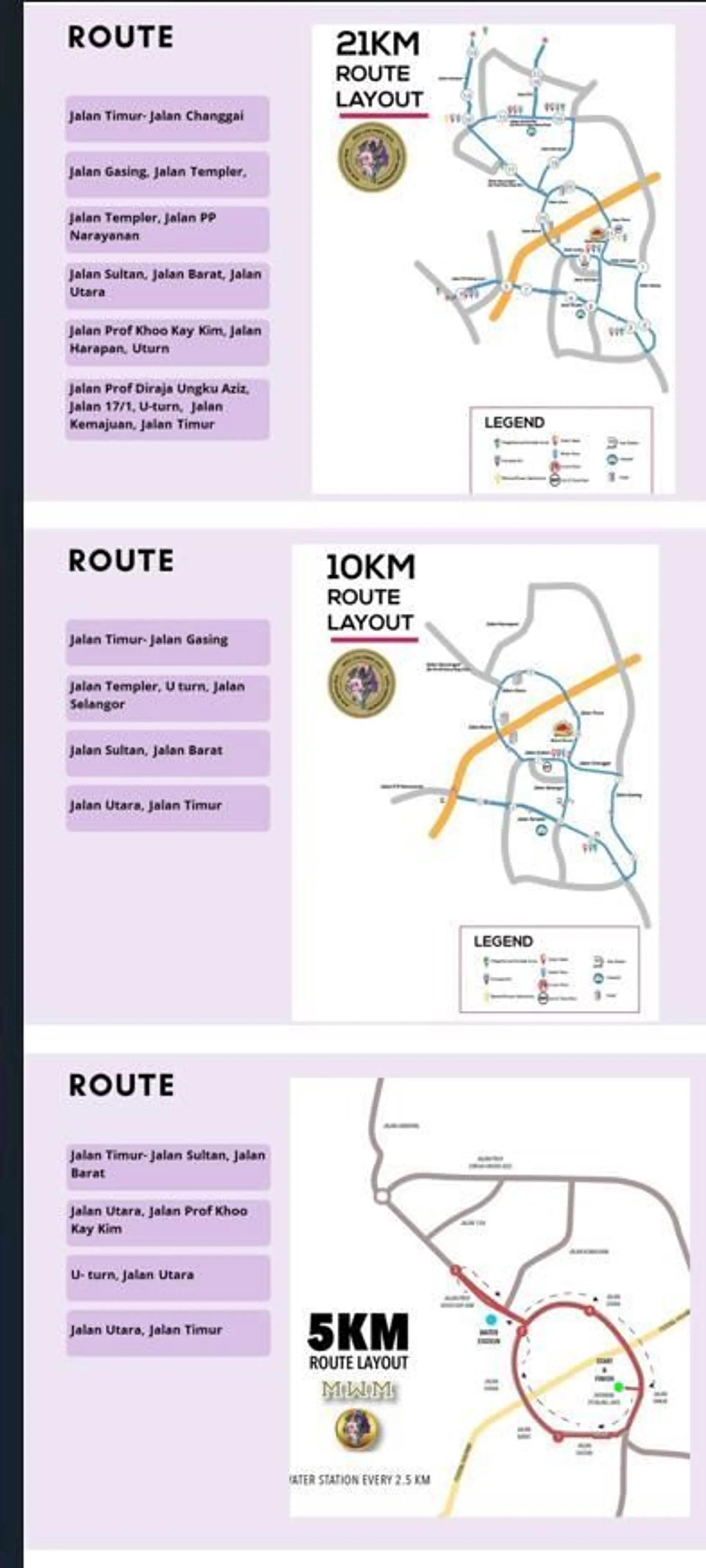 route map