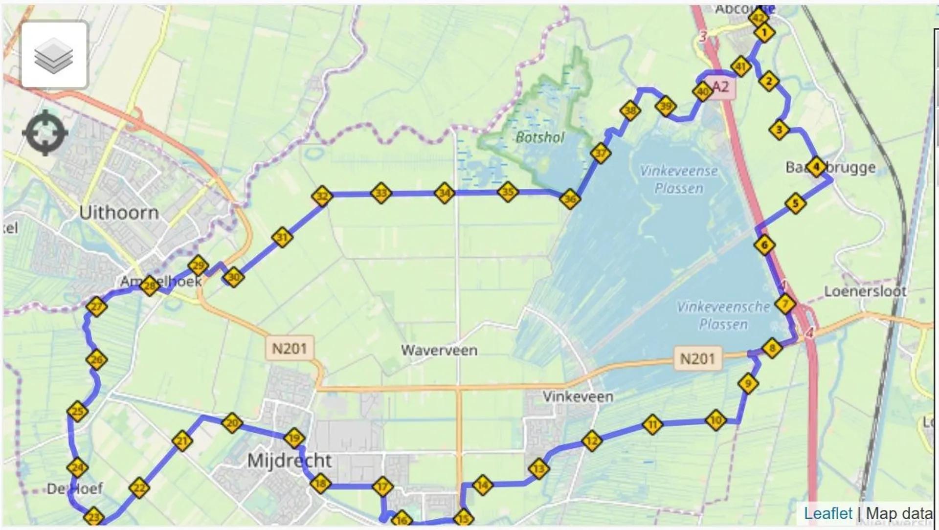 route map