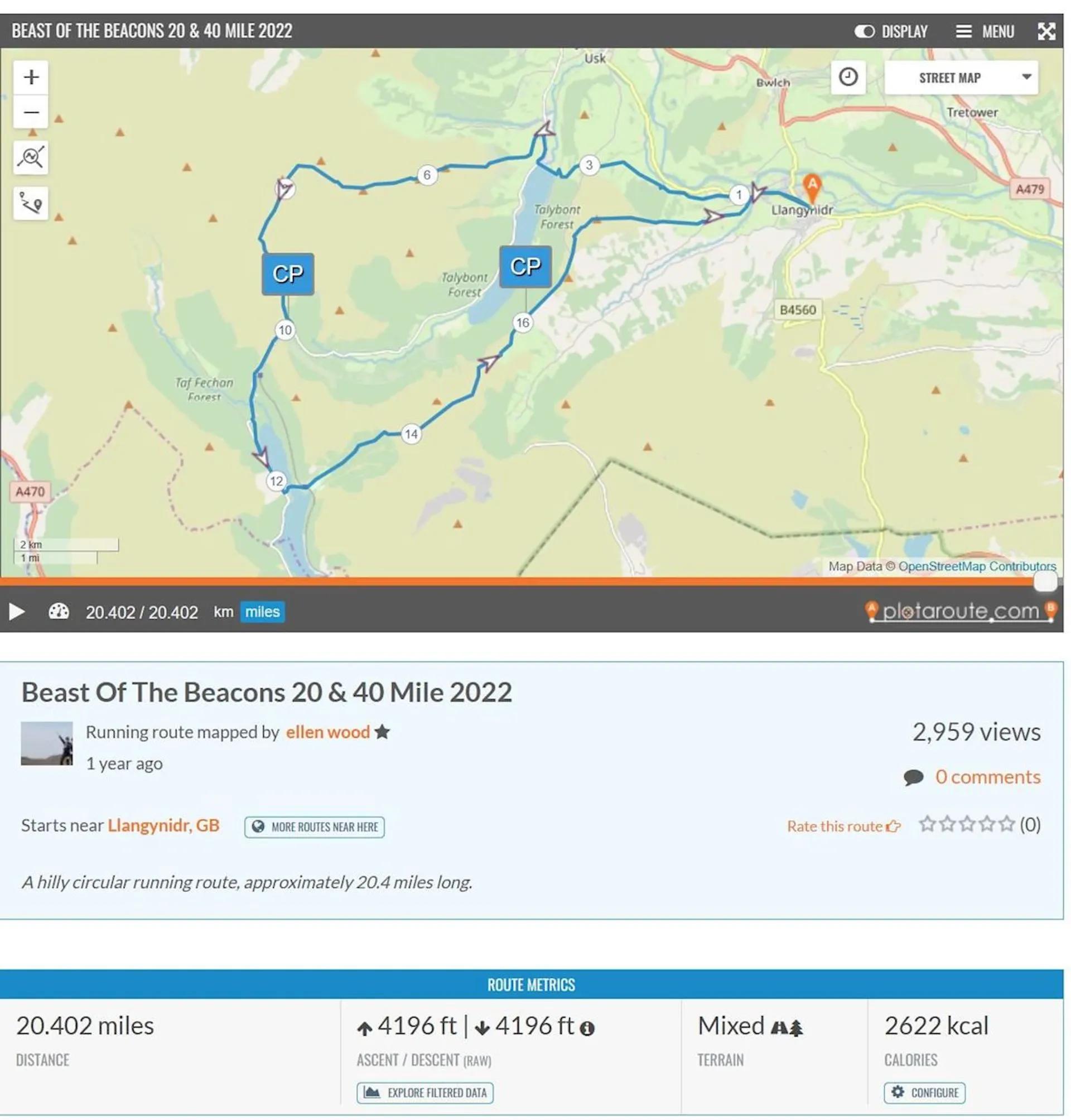 route map