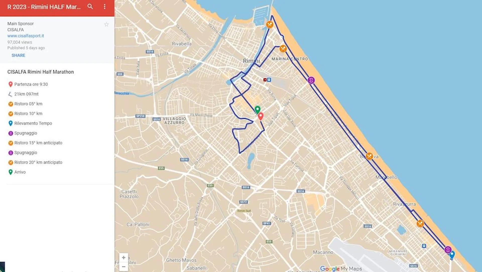 route map